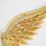 Wallity Angel Wings Metal Wall Art Set - APT705 Dorado